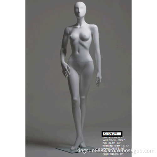 elegant fullbody fiberglass lady mannequin